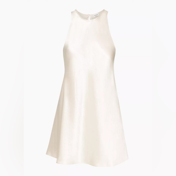 Aritzia Dresses & Skirts - Aritzia Babaton Butler Mini Dress in Champagne